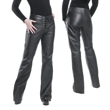 Lederhose front Lace nappa Leder