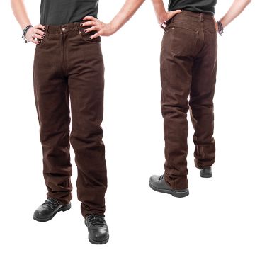 Lederhose Reitlederhose Reithose braun